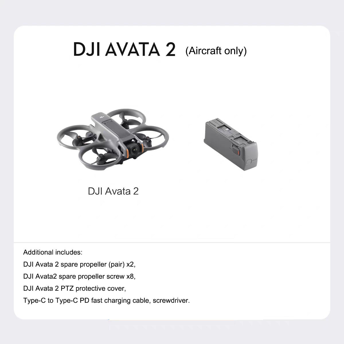 DJI Avata 2 First Perspective Aerial Photography Drone Flight Glasses Sensory Control Immersive Flight