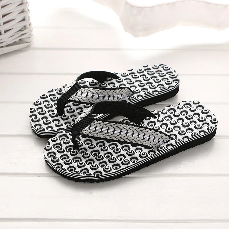 Summer Men's Flip-Flops Minimalist Beach Sandals Large Size Cross-Border New Arrival Couples Toe Thong Sandals