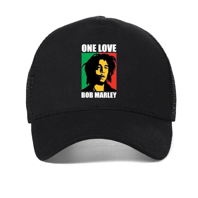 Jamaica Reggae Gorro Rasta Style Cappello hip-hop Baseball Cap Men's Fashion Summer cool Mesh breathable Snapback hats gorras