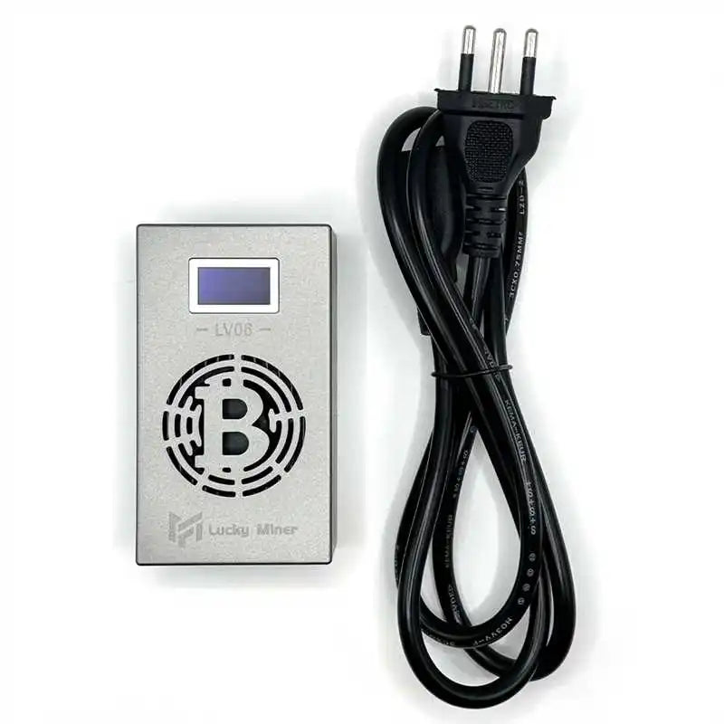 Solo Miner Lucky Miner LV06 SHA-256 500GH/S BM1366 ASIC Lottery Device  BTC BCH BSV Mining Machine Crypto Miner Bitcoin Miner