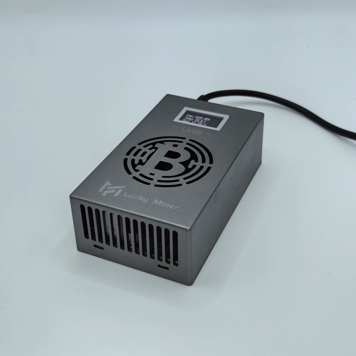 Solo Miner Lucky Miner LV06 SHA-256 500GH/S BM1366 ASIC Lottery Device  BTC BCH BSV Mining Machine Crypto Miner Bitcoin Miner