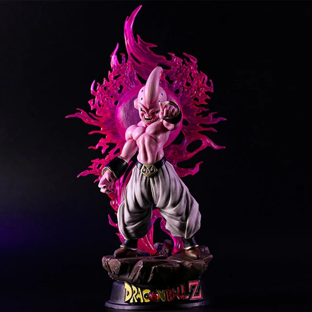 Dragon Ball Buu Anime Figure Majin Buu Boo Pvc Action Figures Led Light Collectible Model Doll Majinboo Figurine Toys Boy Gift