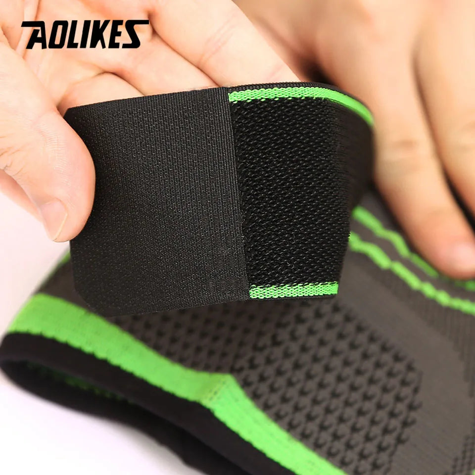 AOLIKES 1PCS Knee Brace Knee Sleeve Support For Men And Women Knee Pads For Running, Hiking Meniscus Tear Arthritis Joint