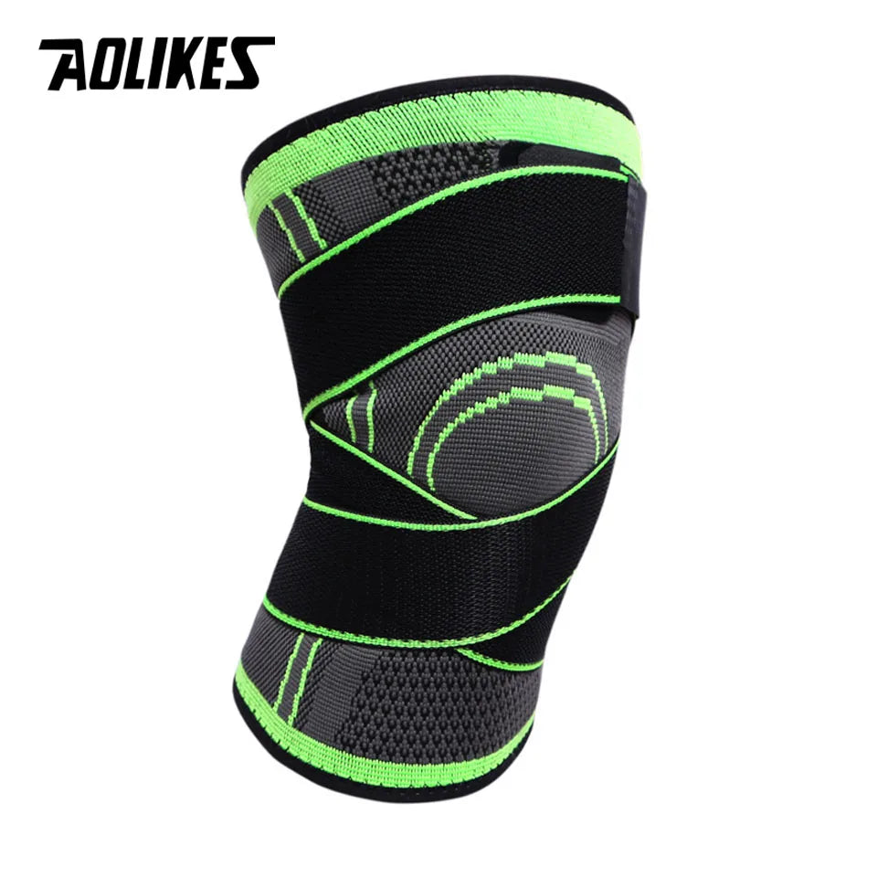 AOLIKES 1PCS Knee Brace Knee Sleeve Support For Men And Women Knee Pads For Running, Hiking Meniscus Tear Arthritis Joint