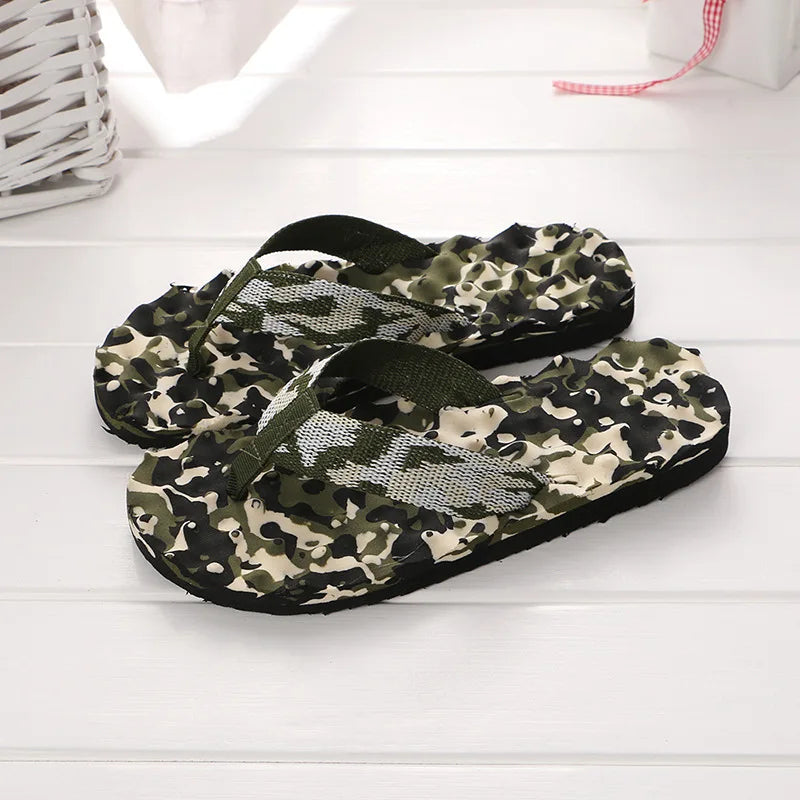 Summer Men's Flip-Flops Minimalist Beach Sandals Large Size Cross-Border New Arrival Couples Toe Thong Sandals