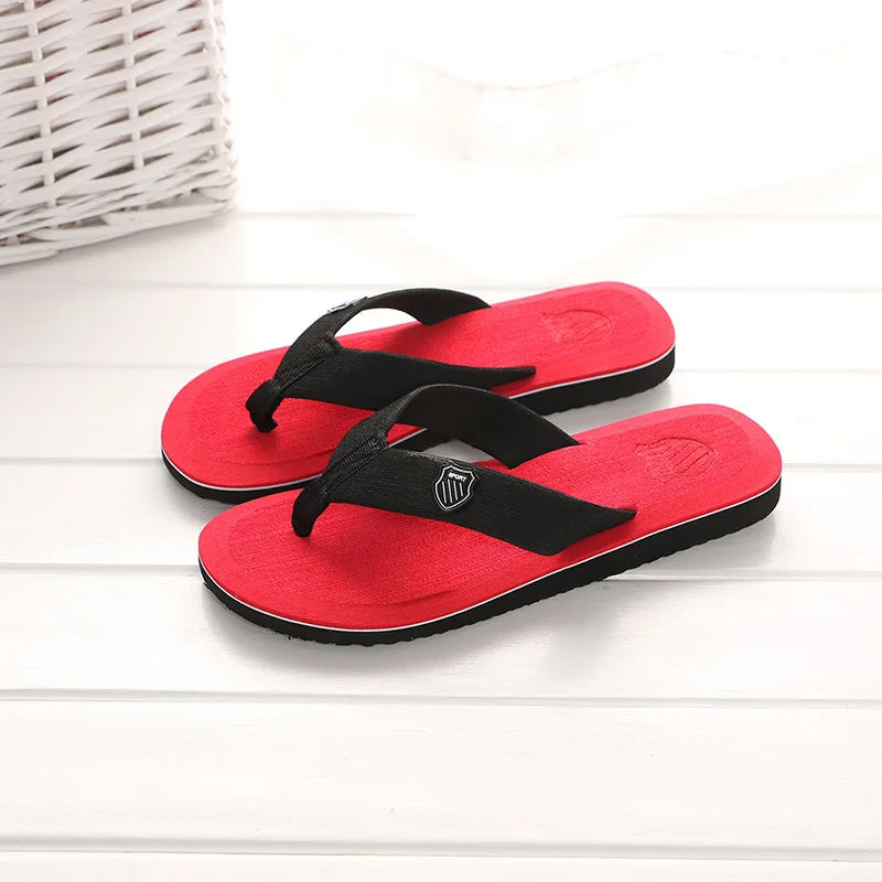 Summer Men's Flip-Flops Minimalist Beach Sandals Large Size Cross-Border New Arrival Couples Toe Thong Sandals