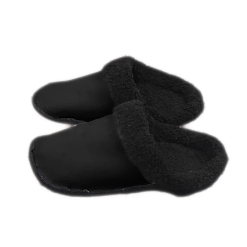 1pair Hole Shoes Velvet Liner Winter Warm Shoes Covers Thickened Soft Shoes Cover Detachable Cotton Sleeve Plush Inner Liner