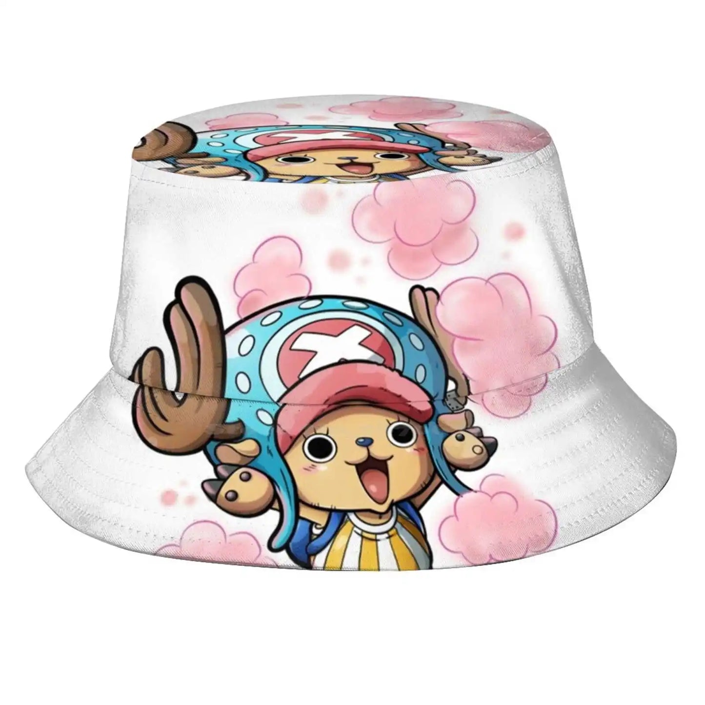 Chopper Sun Cap Fisherman Hat Bucket Hats Anime Manga Tonytonychopper Mugiwara Nakama Strawhat Cappello Di Paglia Luffy Zoro