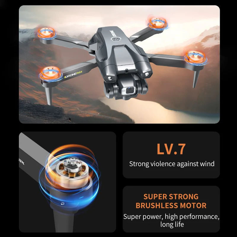 2024newlarge screen control D15//D600 professional drone 8K high-definition obstacle avoidance wide-angle helicopter WIFI FPV