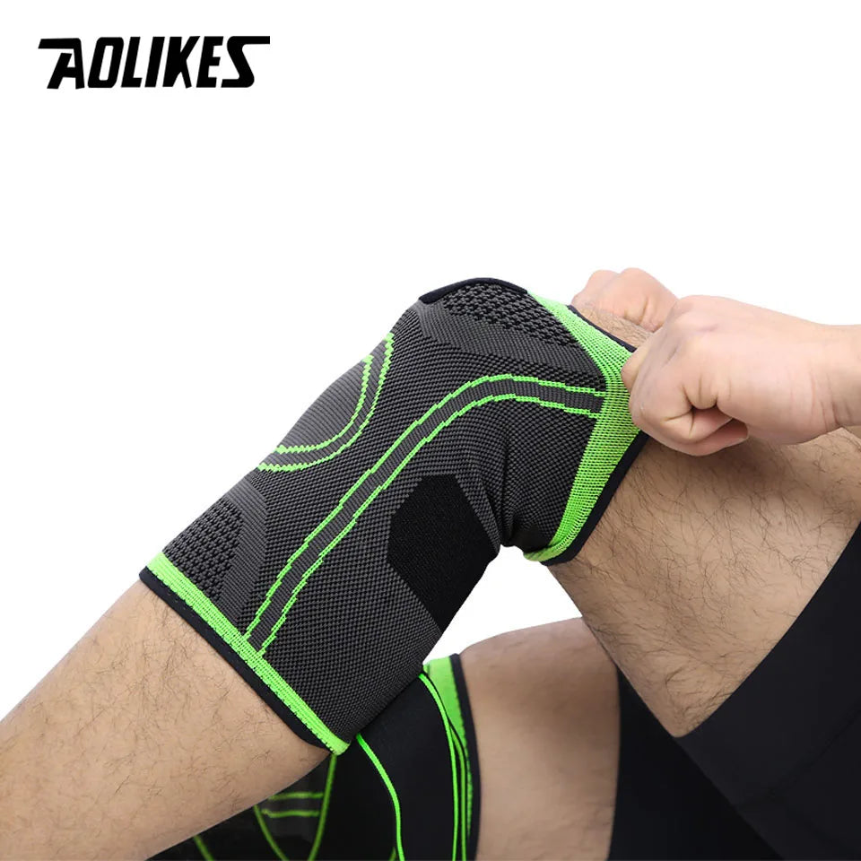 AOLIKES 1PCS Knee Brace Knee Sleeve Support For Men And Women Knee Pads For Running, Hiking Meniscus Tear Arthritis Joint