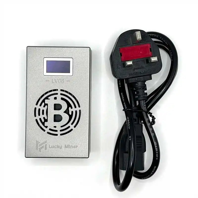 Solo Miner Lucky Miner LV06 SHA-256 500GH/S BM1366 ASIC Lottery Device  BTC BCH BSV Mining Machine Crypto Miner Bitcoin Miner