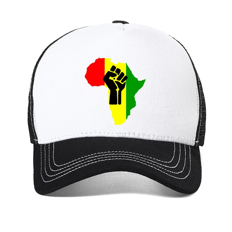 Jamaica Reggae Gorro Rasta Style Cappello hip-hop Baseball Cap Men's Fashion Summer cool Mesh breathable Snapback hats gorras