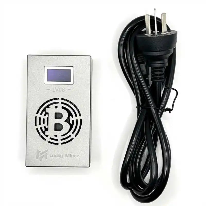 Solo Miner Lucky Miner LV06 SHA-256 500GH/S BM1366 ASIC Lottery Device  BTC BCH BSV Mining Machine Crypto Miner Bitcoin Miner