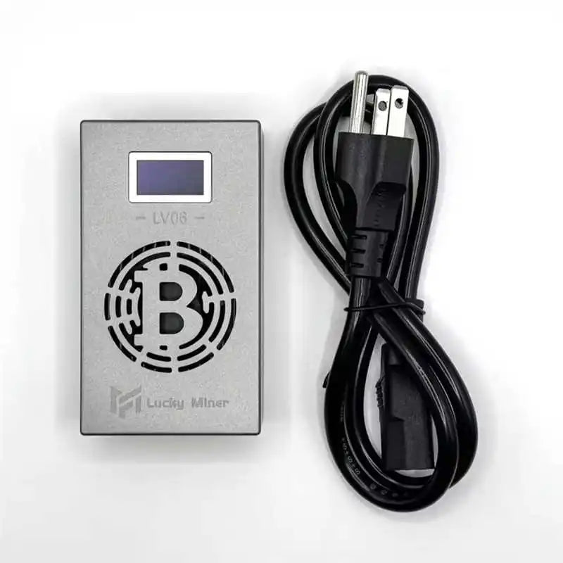 Solo Miner Lucky Miner LV06 SHA-256 500GH/S BM1366 ASIC Lottery Device  BTC BCH BSV Mining Machine Crypto Miner Bitcoin Miner