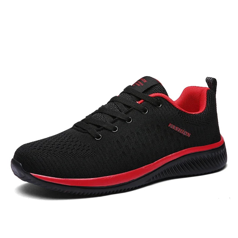 YRZL Sports Shoes for Men Shoes Sneakers Black Shoes Casual Men Knit Sneakers Breathable Athletic Running Walking Gym Shoes