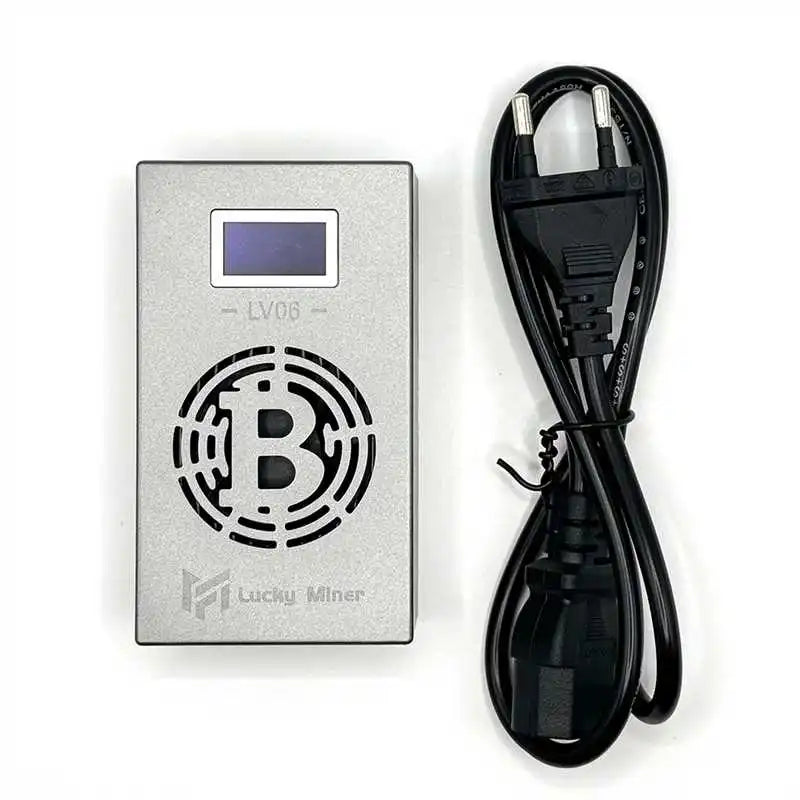 Solo Miner Lucky Miner LV06 SHA-256 500GH/S BM1366 ASIC Lottery Device  BTC BCH BSV Mining Machine Crypto Miner Bitcoin Miner