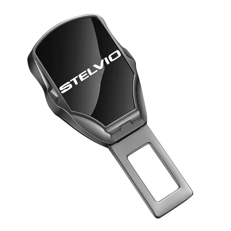 Extensor de Clip para cinturón de seguridad de coche, accesorios de emblema personalizados para alfa romeo  Stelvio