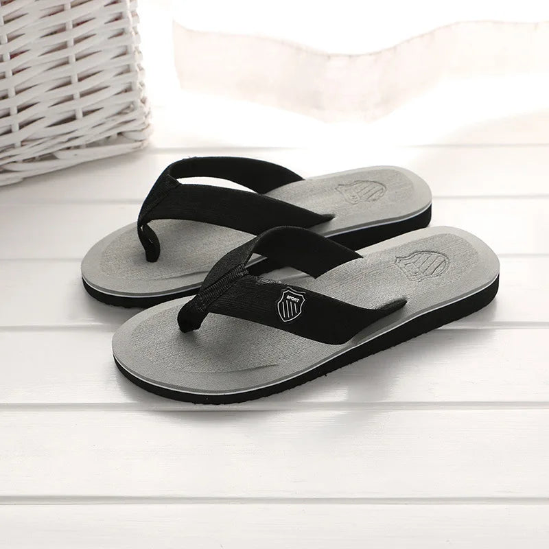 Summer Men's Flip-Flops Minimalist Beach Sandals Large Size Cross-Border New Arrival Couples Toe Thong Sandals