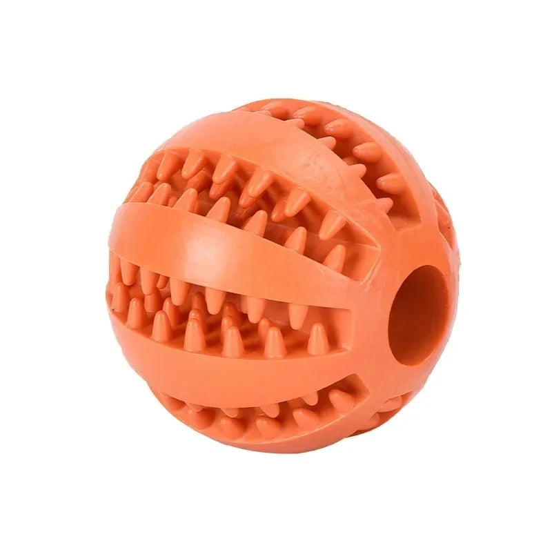 Natural Rubber Pet Dog Toys Dog Chew Toys Tooth Cleaning Treat Ball Extra-tough Interactive Elasticity Ball5cm for Pet Products