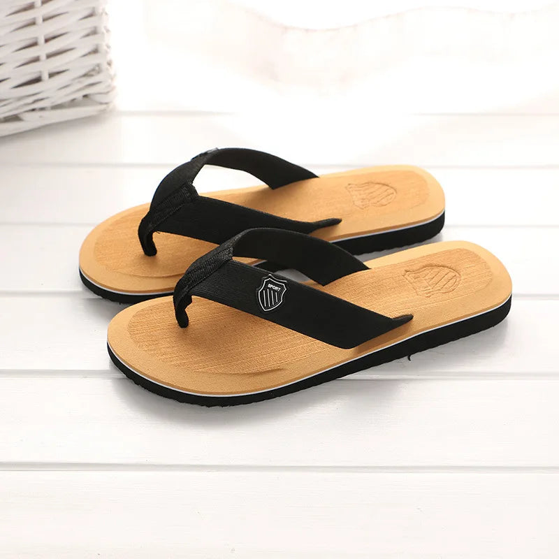 Summer Men's Flip-Flops Minimalist Beach Sandals Large Size Cross-Border New Arrival Couples Toe Thong Sandals