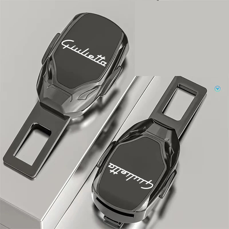 Extensor de Clip para cinturón de seguridad de coche, accesorios de emblema personalizados para  alfa romeo Giulietta