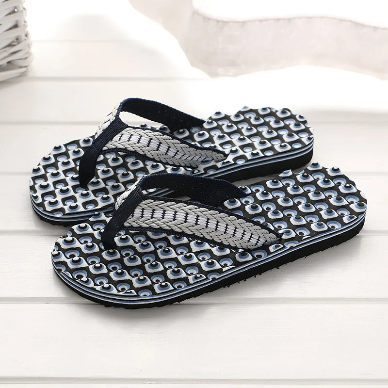 Summer Men's Flip-Flops Minimalist Beach Sandals Large Size Cross-Border New Arrival Couples Toe Thong Sandals