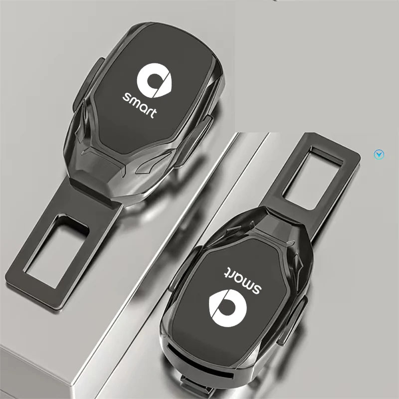 Extensor de Clip para cinturón de seguridad de coche, accesorios de emblema personalizados para Smart Fortwo 451 450 453 EQ Forf