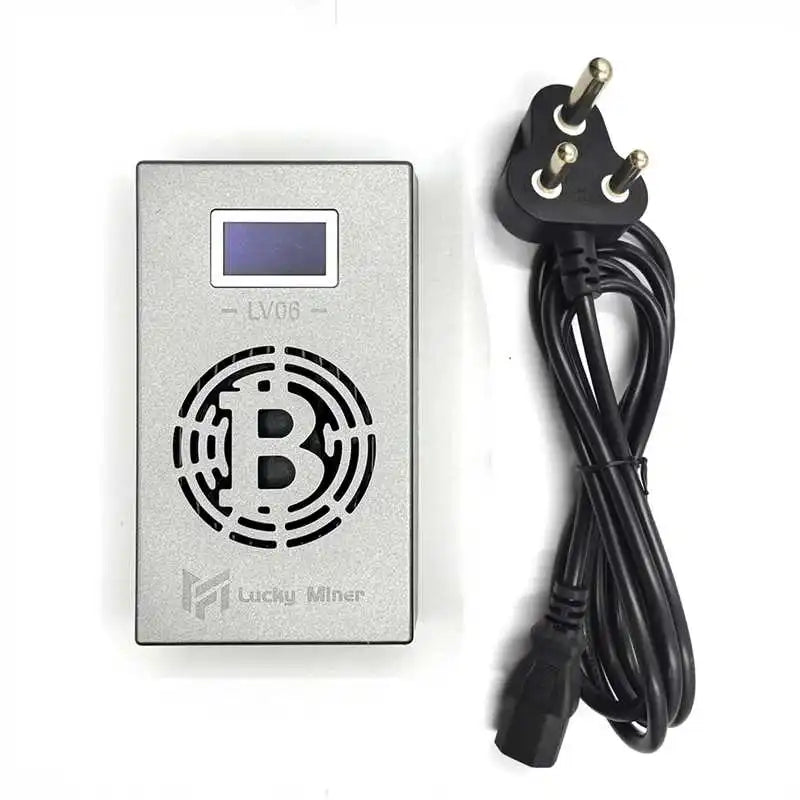 Solo Miner Lucky Miner LV06 SHA-256 500GH/S BM1366 ASIC Lottery Device  BTC BCH BSV Mining Machine Crypto Miner Bitcoin Miner