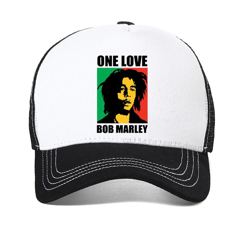 Jamaica Reggae Gorro Rasta Style Cappello hip-hop Baseball Cap Men's Fashion Summer cool Mesh breathable Snapback hats gorras