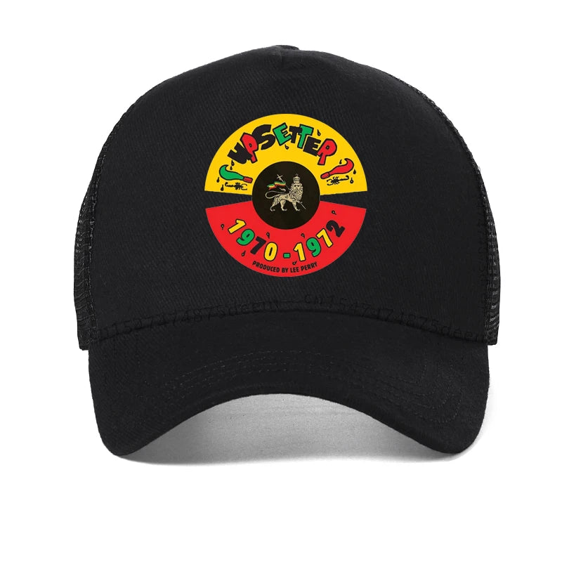 Jamaica Reggae Gorro Rasta Style Cappello hip-hop Baseball Cap Men's Fashion Summer cool Mesh breathable Snapback hats gorras