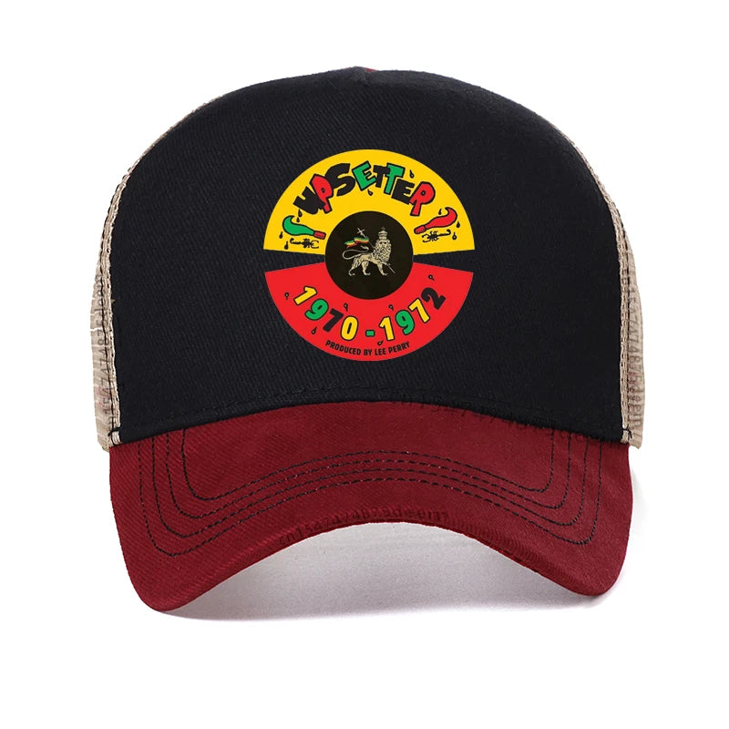 Jamaica Reggae Gorro Rasta Style Cappello hip-hop Baseball Cap Men's Fashion Summer cool Mesh breathable Snapback hats gorras